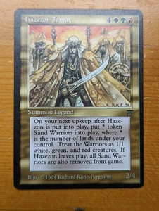 1994 MTG Legends English Hazezon Tamar, see pics and description NM - Picture 1 of 12