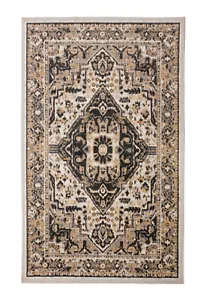 Used-Look - 2 Fuß x 4 Fuß, dunkelgrau, marokkanischer Orientteppich - 509 - Bild 1 von 7