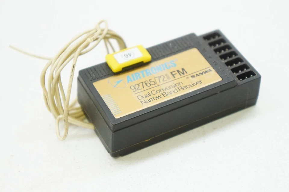 Vintage Airtronics 92765 FM Dual Conv. Narrow Band Receiver 72mhz Ch46 - Image 1 of 3
