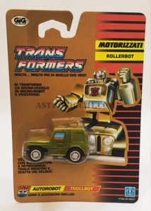 TRANSFORMERS GIG HASBRO THROTTLEBOTS ROLLBAR AUTOROBOT VINTAGE 1990 MOC - Picture 1 of 7