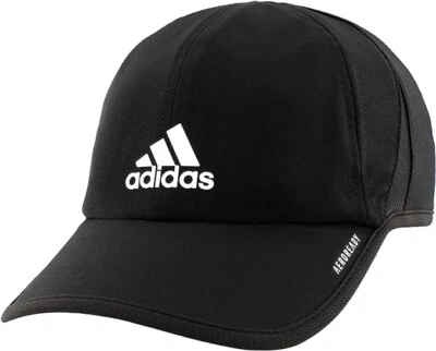 Adidas Superlite Hat Aeroready Climalite UPF 50 Men's Cap Hat, Black - Image 1 of 4