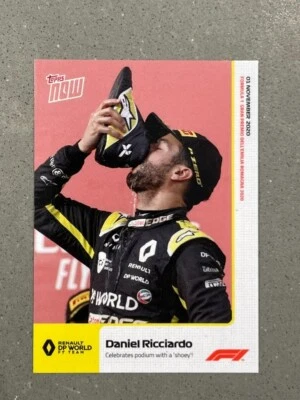 *PICK YOUR CARD* 2020 Topps Now Formula 1 F1 Base Set - Image 1 of 2