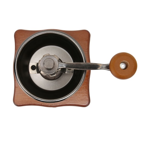 Manual Hand Crank Coffee Bean Mill Machine Stainless Steel Coffee Burr Grinder Photo Related