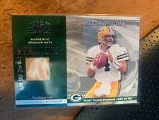 2001 Donruss Classics Stadium Stars #SS20 Brett Favre (Seat)