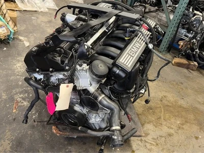 2007 2008 2009 2010 2011 2012 BMW 328i 128i 3.0L N52 RWD Engine Motor OEM 99K Mi - Image 1 of 4