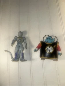 Vintage Dragon Ball Z Figures 1989 Frieza, 2000 King Kai - Picture 1 of 5