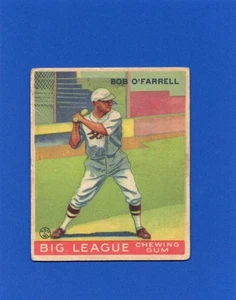 1933 Goudey, Bob O'Farrell # 34, RC, St. Louis Cardinals - Bild 1 von 2
