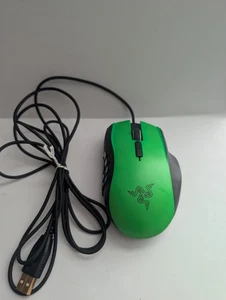Razor NAGA Limited Green Edition Pc Gaming Mouse RZ01-0104 - Picture 1 of 4