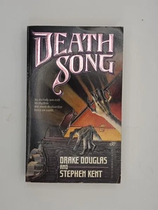 DEATH SONG  DRAKE DOUGLAS  STEPHEN KENT RARE! 80S 90S HORROR   PAPERBACK - Picture 1 of 6