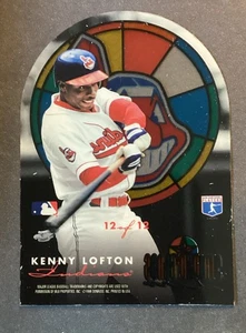1996 Studio Stained Glass Stars #12 Kenny Lofton Cleveland Indians - NM-MT - Picture 1 of 2