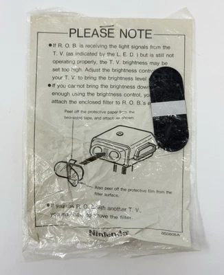 Nintendo NES R.O.B. the Robot Eye Lens Filter Accessory *BRAND NEW - UNUSED* - Image 1 of 4
