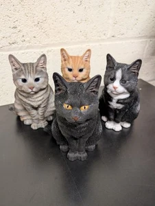 Sitting Cat Garden Ornament or Home Decoration Various Cats Indoor & Outdoor Use - Picture 1 of 26