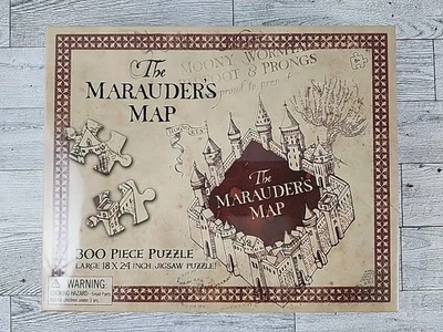 Rompecabezas Harry Potter El Mapa del Merodeador 300 PC 18"X24" Foto 1 de 2