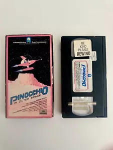 Pinocchio In Outer Space VHS Columbia Pictures 1982 First Release - Picture 1 of 5