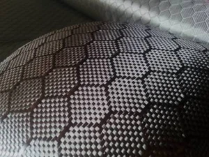 START - Tela de carbono Honeycomb 250 g/m², Z-HGS-250, tela de diseño, 0,3 m², lienzo - Imagen 1 de 6