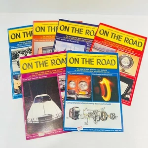 On the Road Magazine Lot x 6 – 1970s Vintage Car Motoring Enthusiast - Picture 1 of 10