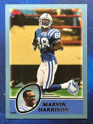 Marvin Harrison 2003 Topps Football #290 Indianapolis Colts - Image 1 of 2