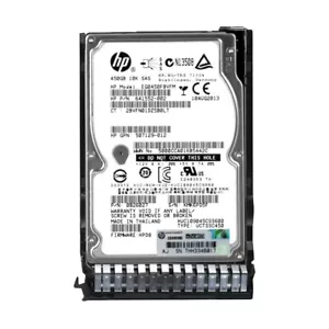 HP EG0450FBVFM 450GB 10K 2.5" SAS Server Hard Drive 641552-002 - Picture 1 of 2