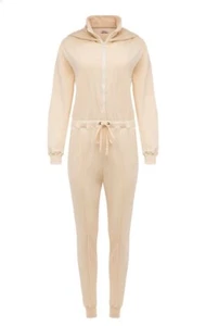 Parentexi French Terry Jumpsuit Revolve Yellow Sz Small - Picture 1 of 8