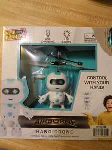 Airborne Hand Drone New Bright Toys. OPEN BOX BUT NEVER USED - Picture 1 of 5