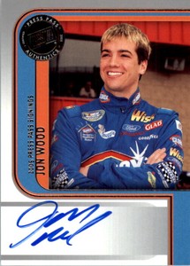 2005 Press Pass Signings #63 Jon Wood Autograph 