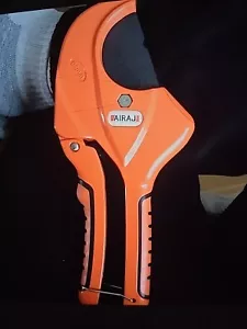 Airaj Pro Plastic Hose & Pipe Cutter. Rachet Type Pvc Vinyl Pipe Cutting - Picture 1 of 6