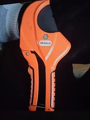 Airaj Pro Plastic Hose & Pipe Cutter. Rachet Type Pvc Vinyl Pipe Cutting - Image 1 of 4
