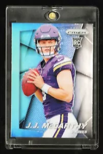 2024 Panini Prizm J.J. McCARTHY Rookie Flashbacks Silver Prizm (RC) VIKINGS #3 - Bild 1 von 2