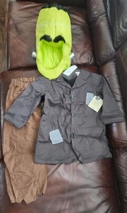 Pottery Barn Kids Plush Glow In Dark Frankenstein Monster Costume, 9-10 Yrs, NWT - Picture 1 of 6
