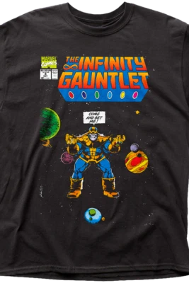 Camiseta Marvel The Infinity Gauntlet S-M-L- ¡Nueva con etiqueta! Thanos Endgame Foto 1 de 2