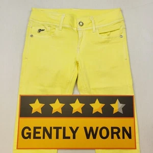G-Star Raw LYNN Damen Jeans Stretch Low Rise W30 L32 Gelb Slim Skinny - Bild 1 von 12