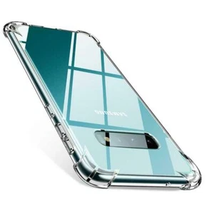 For Samsung S10 S9 S8 Shockproof Cover Silicone TPU Bumper Gel Mobile Phone Case - Picture 1 of 1