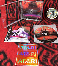 Atari Anniversary Edition Redux PlayStation 1 PS1 Complete w/ Manual & Stickers