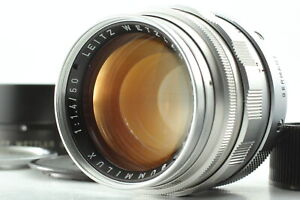 [Excellent+5] Leica Summilux M50mm f1.4 2st II version chrome 11114 from japan