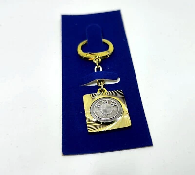 HR AUTOCOMFORT Original 1966 Schlüsselanhänger BMW Lüfterrad Anhänger Diamantschliff