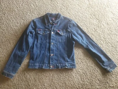 US Polo Association Jeans Co Vintage Women's Jean Denim Jacket Size Large - Image 1 of 4