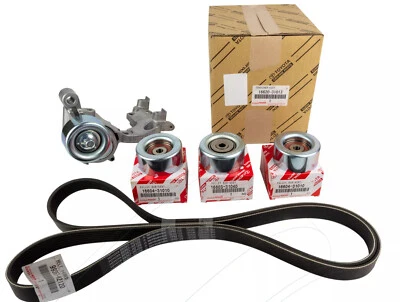 Genuine OEM Belt Idlers & Tensioner for TOYOTA 4RUNNER TACOMA FJ TUNDRA V6 1GRFE - Image 1 of 3