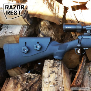 Black Kydex Cheek Riser Adjustable .093 Razor Rest Tactical Rifle Pad Piece USA