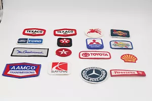 Toppe Mix Logo Carburante Corsa 16 Texaco Shell Ford Sunoco Vintage - Foto 1 di 6