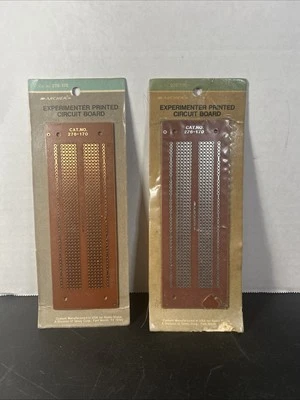 Radio Shack Experimenter Printed Circuit Board 6x2" #276-170 NIP - Image 1 of 4