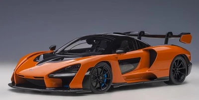 McLaren Senna Trophy Mira Orange in 1:18 Scale by AUTOart - Image 1 of 4