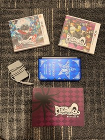 Nintendo 3DS LL Persona Q Edition Bundle US Seller