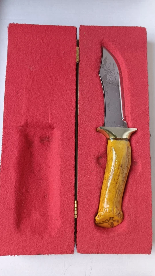 Заказной нож «RE SMITH» 8,75 дюйма с коробкой на заказ - Изображение 1 из 4