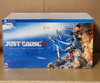 PS4 Just Cause 3 Edición Coleccionista Caja Set Nuevo en Caja Sony 2015 Foto 1 de 4
