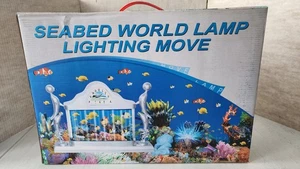 Seabed World Lamp Lighting - Motion Lamp-Light Up Scrolling NY Skyline.New/ NOS - Picture 1 of 20