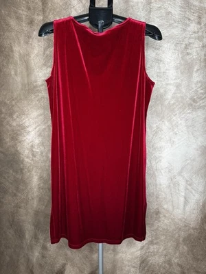 Cardigã saia vestido veludo vermelho 3 peças Y2K impressões grandes edição millennial - Imagem 1 de 4