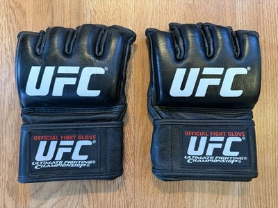 Guantes de Lucha UFC Oficiales Medianos NUEVO Sin Firmar Bellator Pride MMA Cinturón Campeón Foto 1 de 2