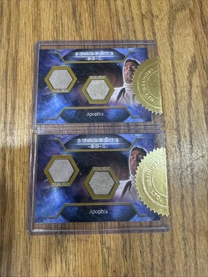 Rittenhouse Stargate SG-1 Season 8 Apophis Costume Case Topper Relic #C35 - Image 1 of 4