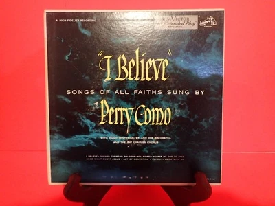 2x 45 EP Perry Como: "I Believe" (Songs of All Faiths) RCA 1954 (VG) - Image 1 of 4