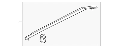 Honda Odyssey 2011-2017 genuino - conjunto de molduras R puerta corredera 72910-TK8-A01 Foto 1 de 2